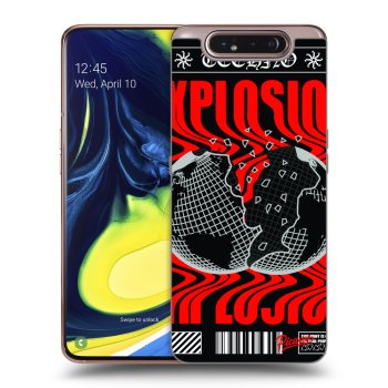 Picasee átlátszó szilikon tok az alábbi mobiltelefonokra Samsung Galaxy A80 A805F - EXPLOSION
