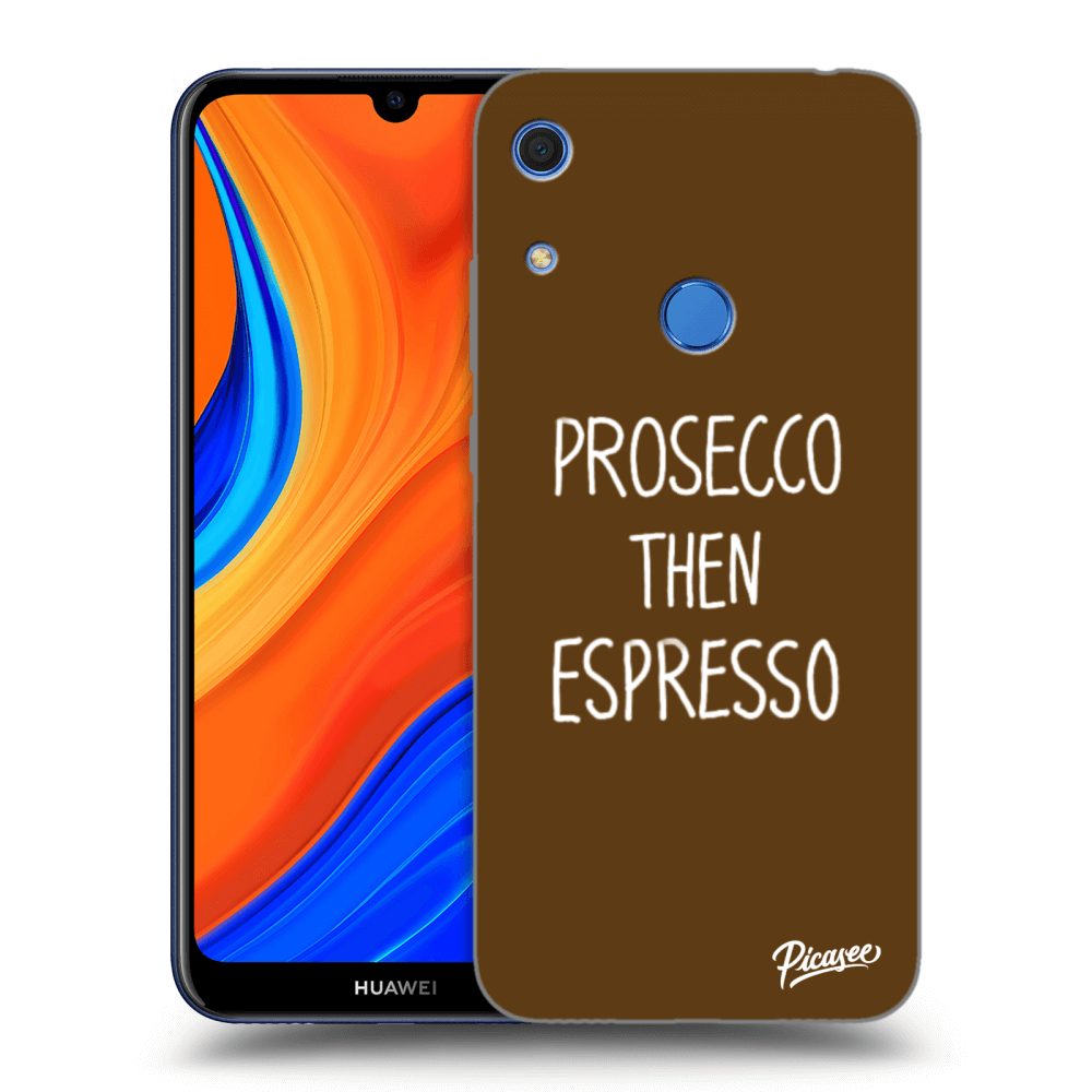 Picasee fekete szilikon tok az alábbi mobiltelefonokra Huawei Y6S - Prosecco then espresso