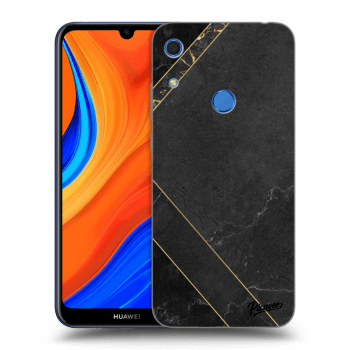 Tok az alábbi mobiltelefonokra Huawei Y6S - Black tile