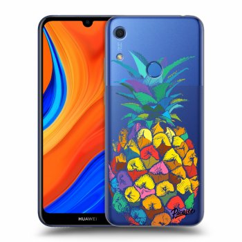 Picasee átlátszó szilikon tok az alábbi mobiltelefonokra Huawei Y6S - Pineapple