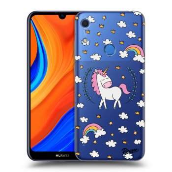 Picasee átlátszó szilikon tok az alábbi mobiltelefonokra Huawei Y6S - Unicorn star heaven