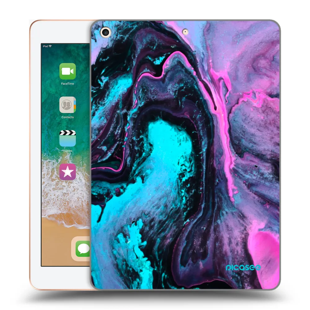 Picasee átlátszó szilikon tok az alábbi táblagépre Apple iPad 9.7" 2018 (6. gen) - Lean 2