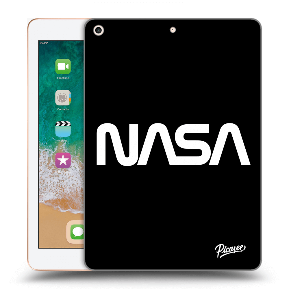 Picasee átlátszó szilikon tok az alábbi táblagépre Apple iPad 9.7" 2018 (6. gen) - NASA Basic
