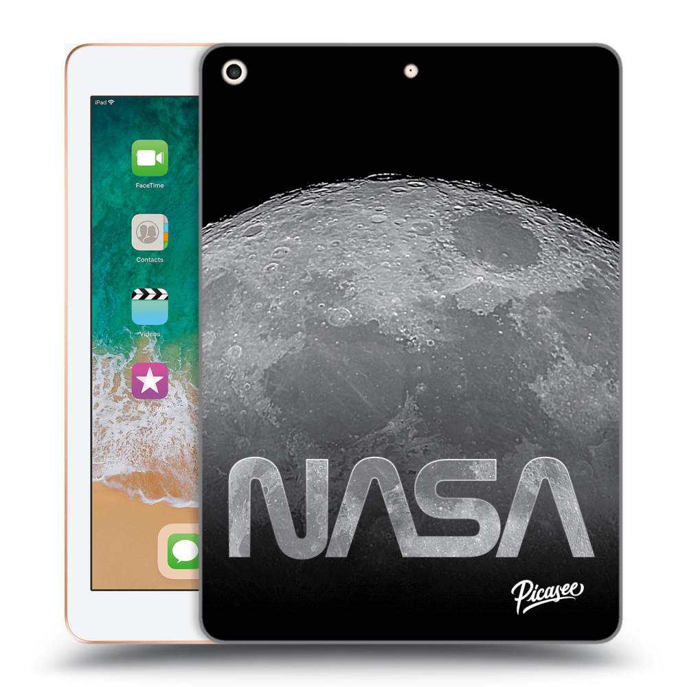 Picasee átlátszó szilikon tok az alábbi táblagépre Apple iPad 9.7" 2018 (6. gen) - Moon Cut