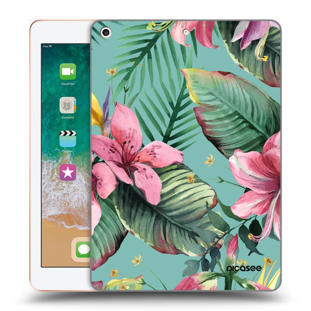 Picasee átlátszó szilikon tok az alábbi táblagépre Apple iPad 9.7" 2018 (6. gen) - Hawaii