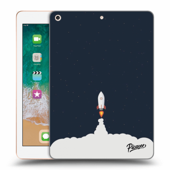 Picasee átlátszó szilikon tok az alábbi táblagépre Apple iPad 9.7" 2018 (6. gen) - Astronaut 2