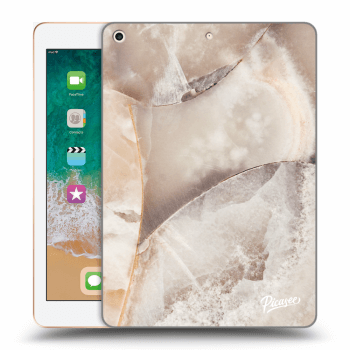 Tok az alábbi táblagépre Apple iPad 9.7" 2018 (6. gen) - Cream marble