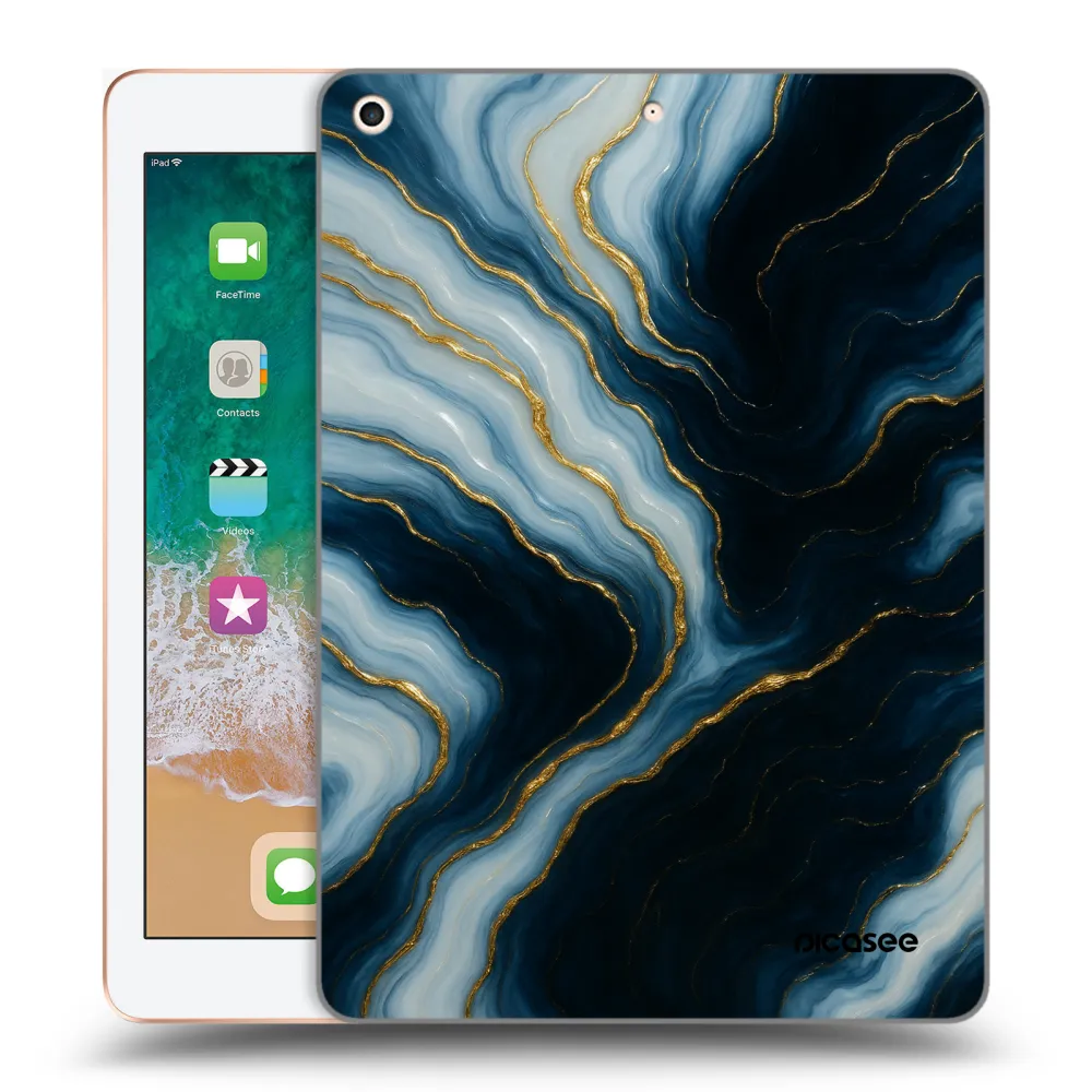 Picasee átlátszó szilikon tok az alábbi táblagépre Apple iPad 9.7" 2018 (6. gen) - Luna