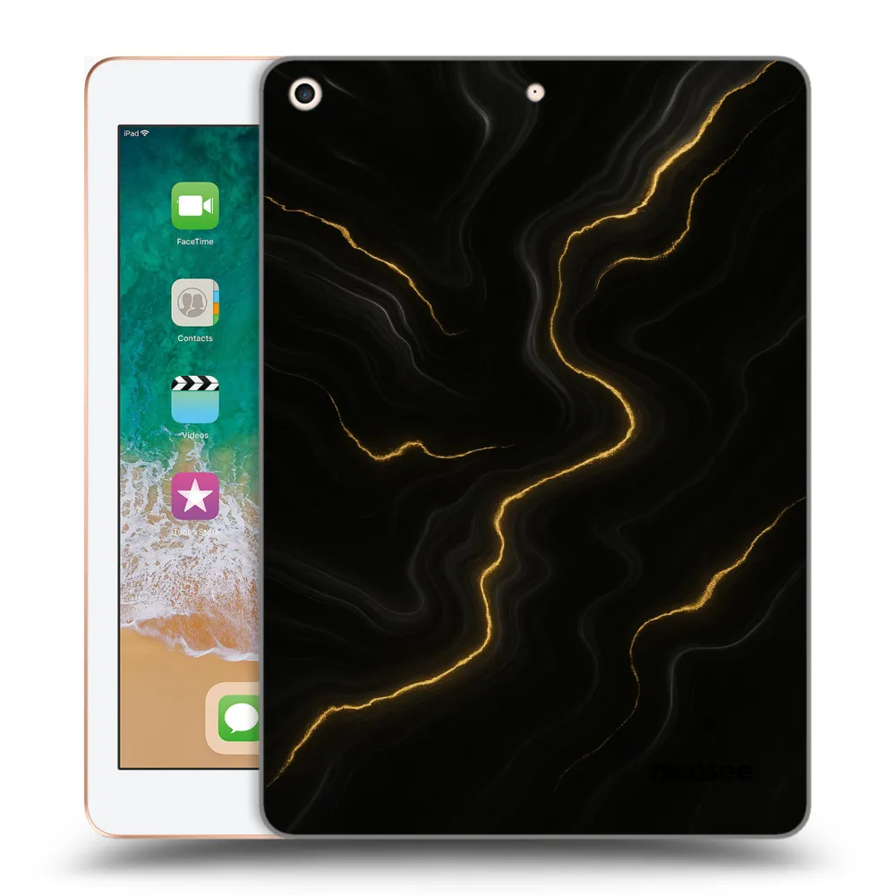 Picasee átlátszó szilikon tok az alábbi táblagépre Apple iPad 9.7" 2018 (6. gen) - Thunder