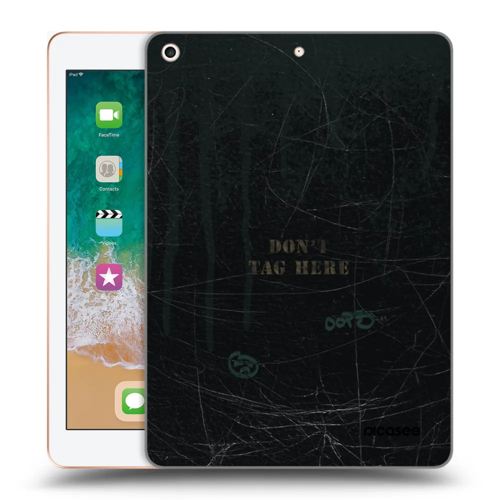Picasee átlátszó szilikon tok az alábbi táblagépre Apple iPad 9.7" 2018 (6. gen) - DON´T TAG