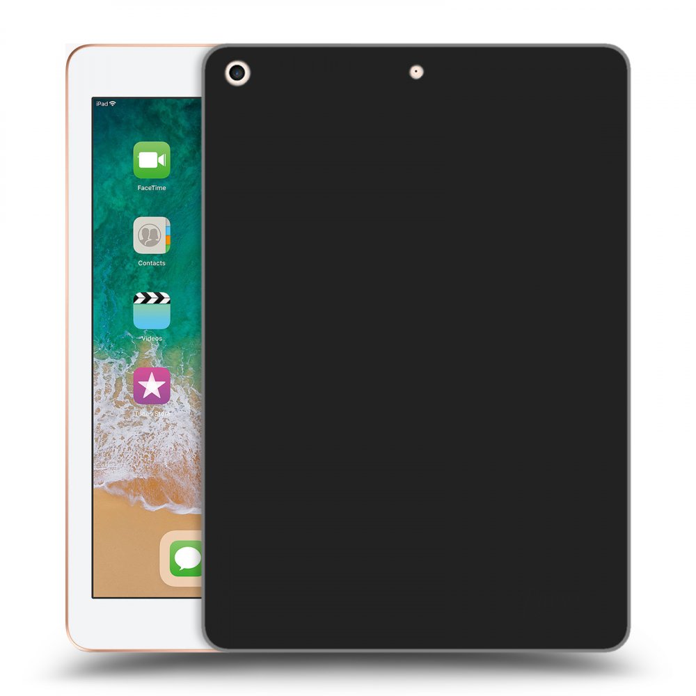 Picasee fekete szilikon tok az alábbi táblagépre Apple iPad 9.7" 2018 (6. gen) - Clear