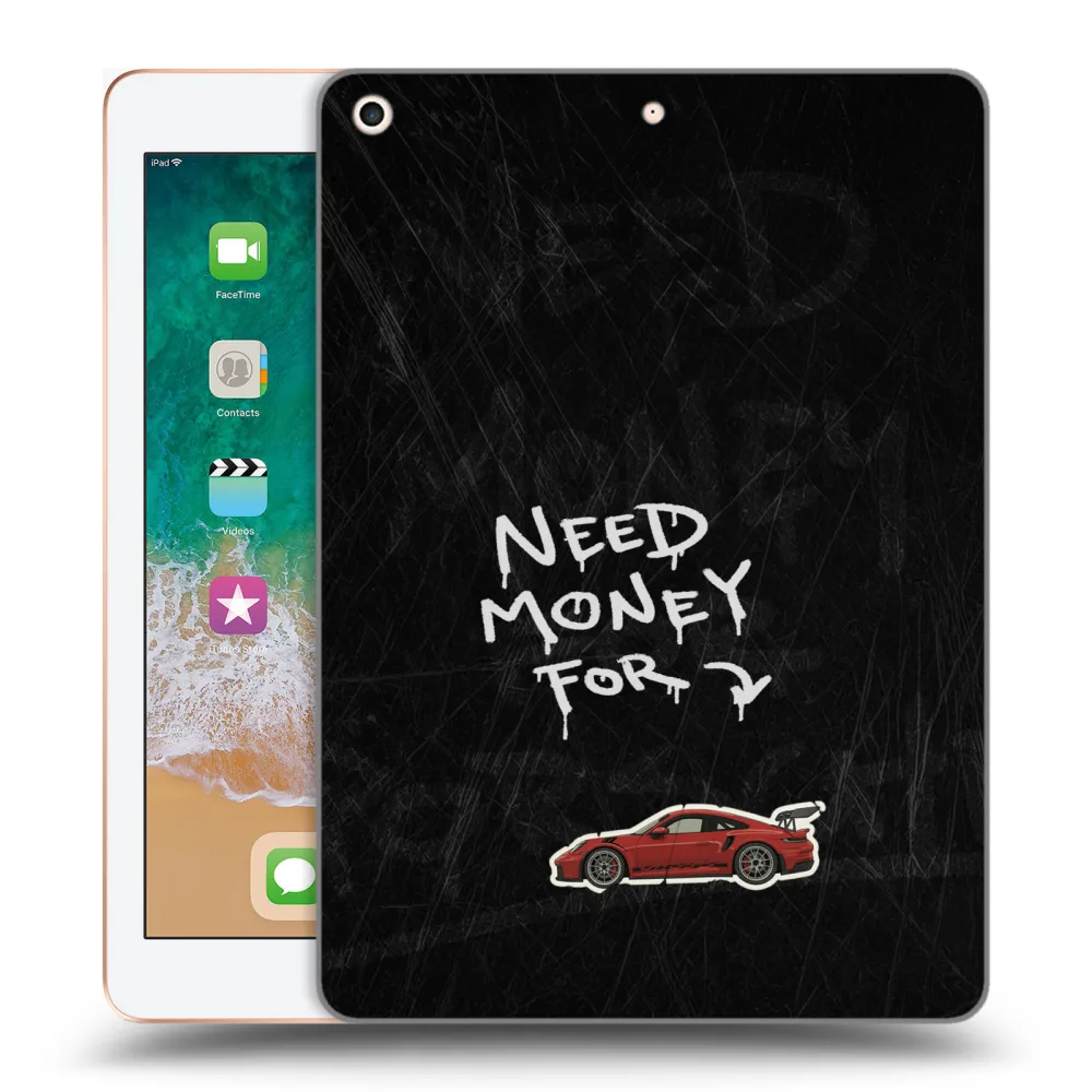 Picasee átlátszó szilikon tok az alábbi táblagépre Apple iPad 9.7" 2018 (6. gen) - Track Mode