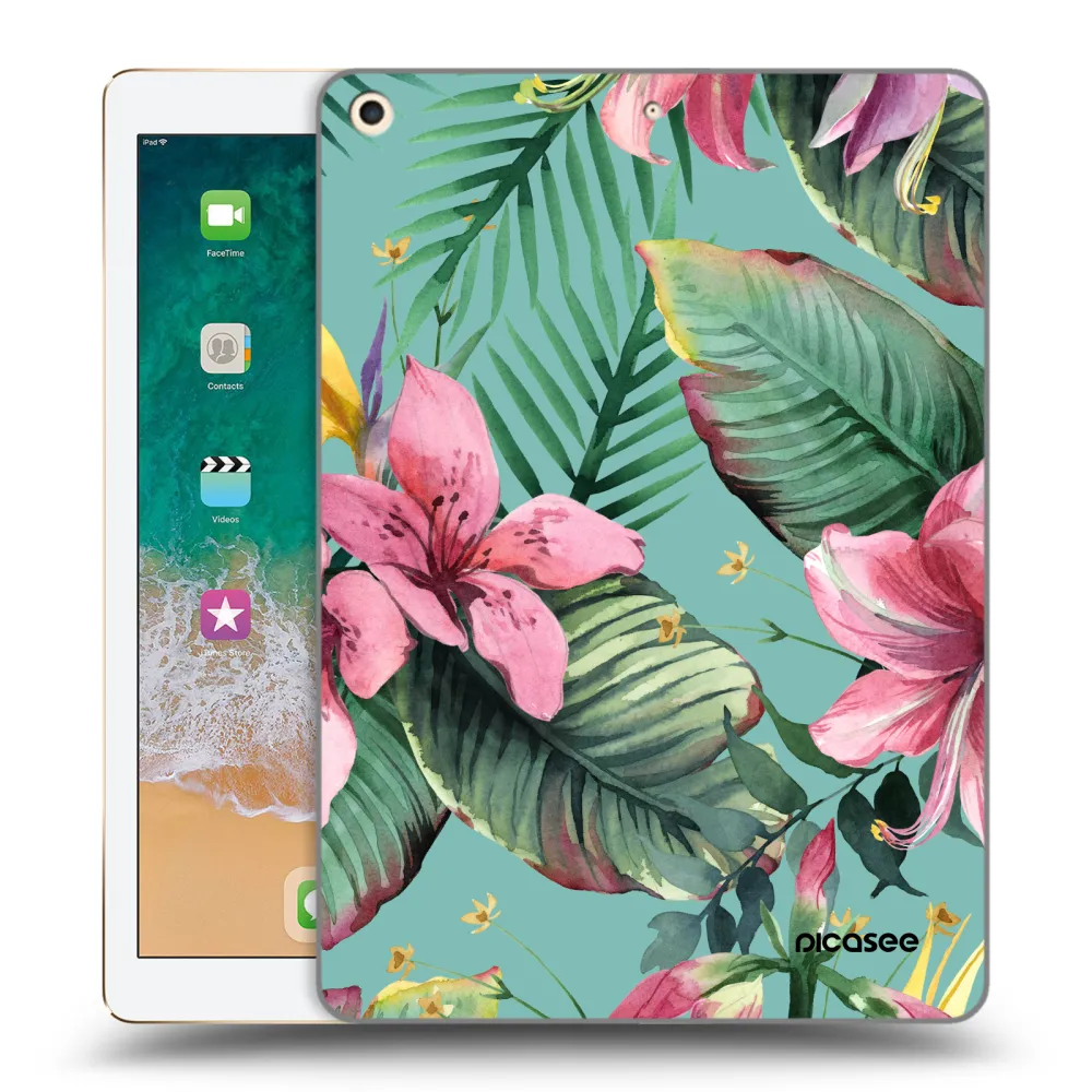 Picasee átlátszó szilikon tok az alábbi táblagépre Apple iPad 9.7" 2017 (5. gen) - Hawaii