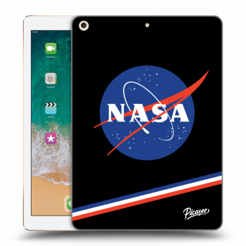 Picasee fekete szilikon tok az alábbi táblagépre Apple iPad 9.7" 2017 (5. gen) - NASA Original