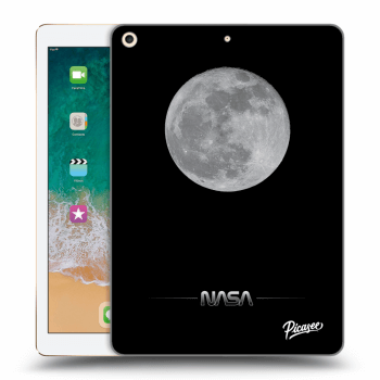Picasee átlátszó szilikon tok az alábbi táblagépre Apple iPad 9.7" 2017 (5. gen) - Moon Minimal