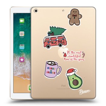 Tok az alábbi táblagépre Apple iPad 9.7" 2017 (5. gen) - Christmas Stickers