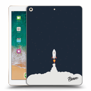 Picasee átlátszó szilikon tok az alábbi táblagépre Apple iPad 9.7" 2017 (5. gen) - Astronaut 2