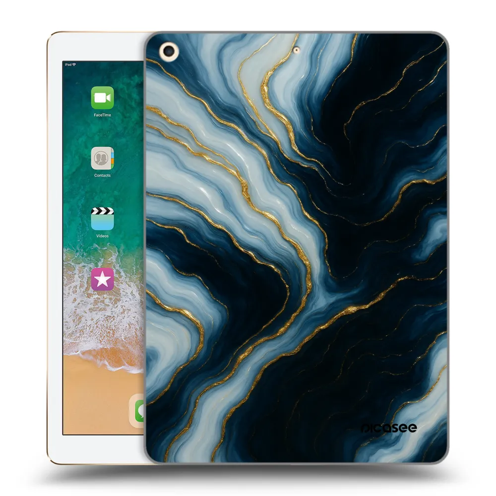 Picasee átlátszó szilikon tok az alábbi táblagépre Apple iPad 9.7" 2017 (5. gen) - Luna