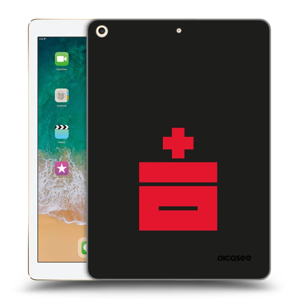 Picasee átlátszó szilikon tok az alábbi táblagépre Apple iPad 9.7" 2017 (5. gen) - Le Plastenciaga