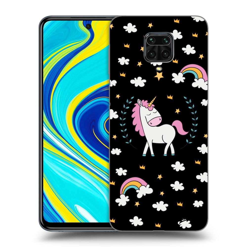 Picasee ULTIMATE CASE Xiaomi Redmi Note 9 Pro - készülékre - Unicorn star heaven