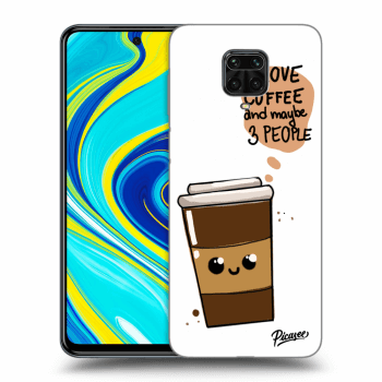 Szilikon tok erre a típusra Xiaomi Redmi Note 9 Pro - Cute coffee