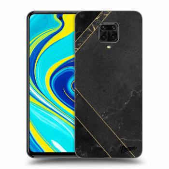 Szilikon tok erre a típusra Xiaomi Redmi Note 9 Pro - Black tile