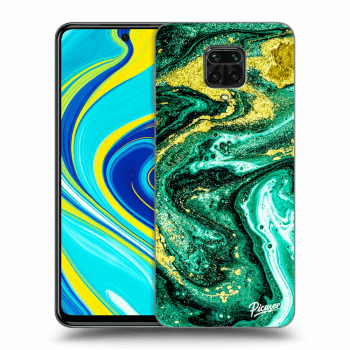 Szilikon tok erre a típusra Xiaomi Redmi Note 9 Pro - Green Gold