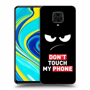 Szilikon tok erre a típusra Xiaomi Redmi Note 9 Pro - Angry Eyes - Transparent