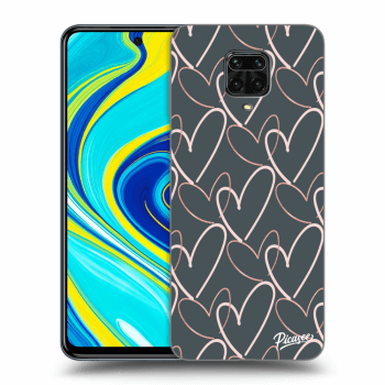 Szilikon tok erre a típusra Xiaomi Redmi Note 9 Pro - Lots of love