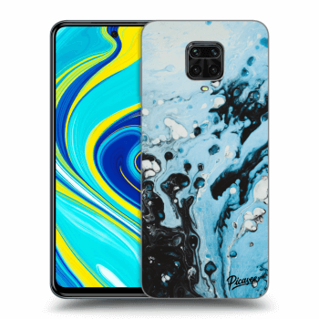 Szilikon tok erre a típusra Xiaomi Redmi Note 9 Pro - Organic blue