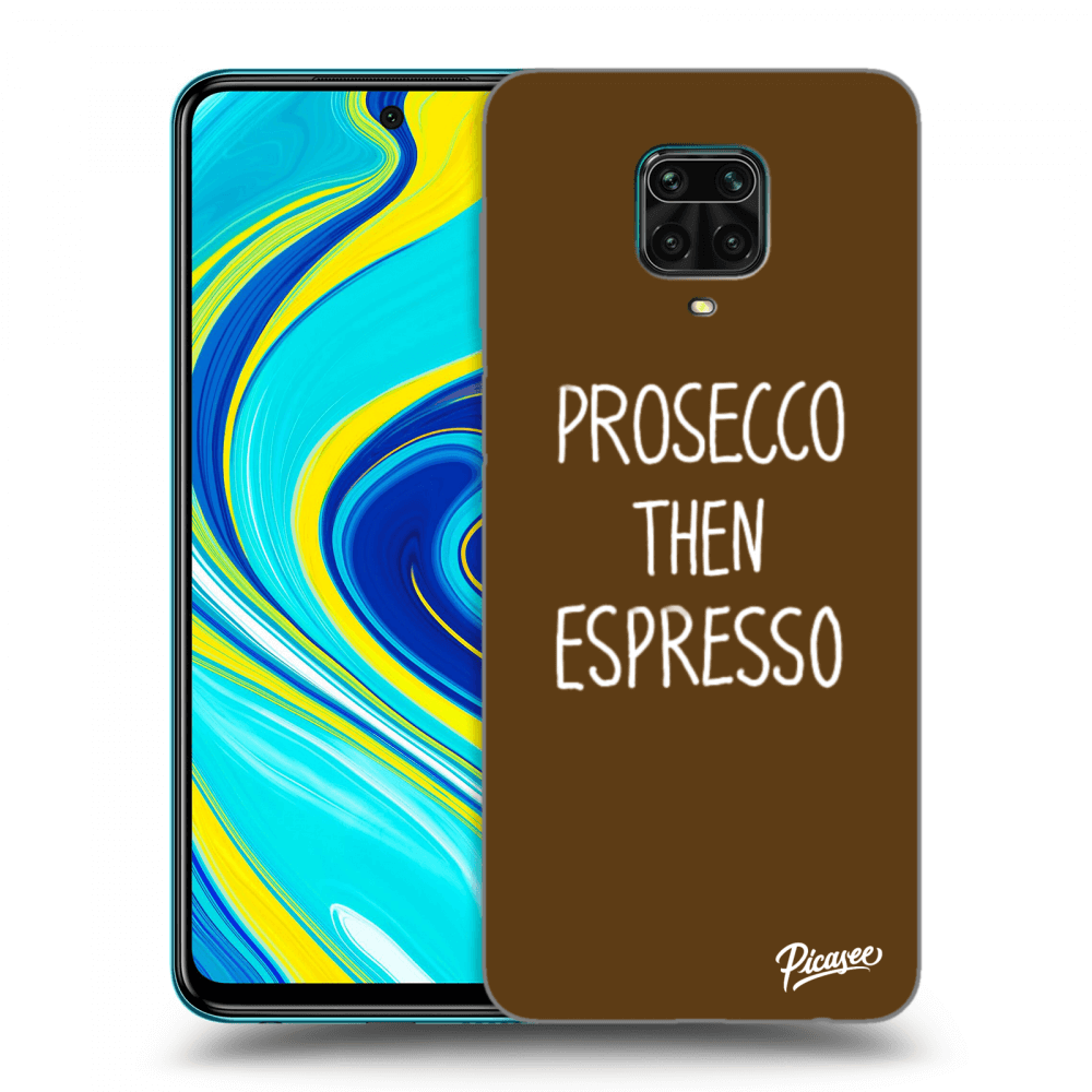 Picasee ULTIMATE CASE Xiaomi Redmi Note 9S - készülékre - Prosecco then espresso
