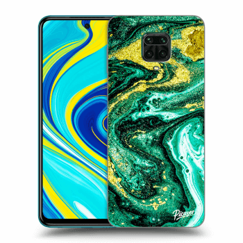 Szilikon tok erre a típusra Xiaomi Redmi Note 9S - Green Gold