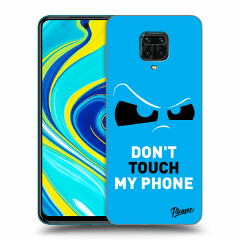 Szilikon tok erre a típusra Xiaomi Redmi Note 9S - Cloudy Eye - Blue