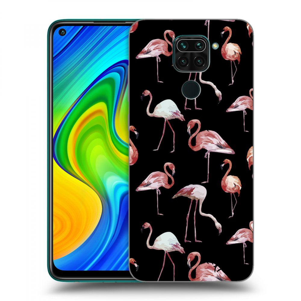 Picasee ULTIMATE CASE Xiaomi Redmi Note 9 - készülékre - Flamingos