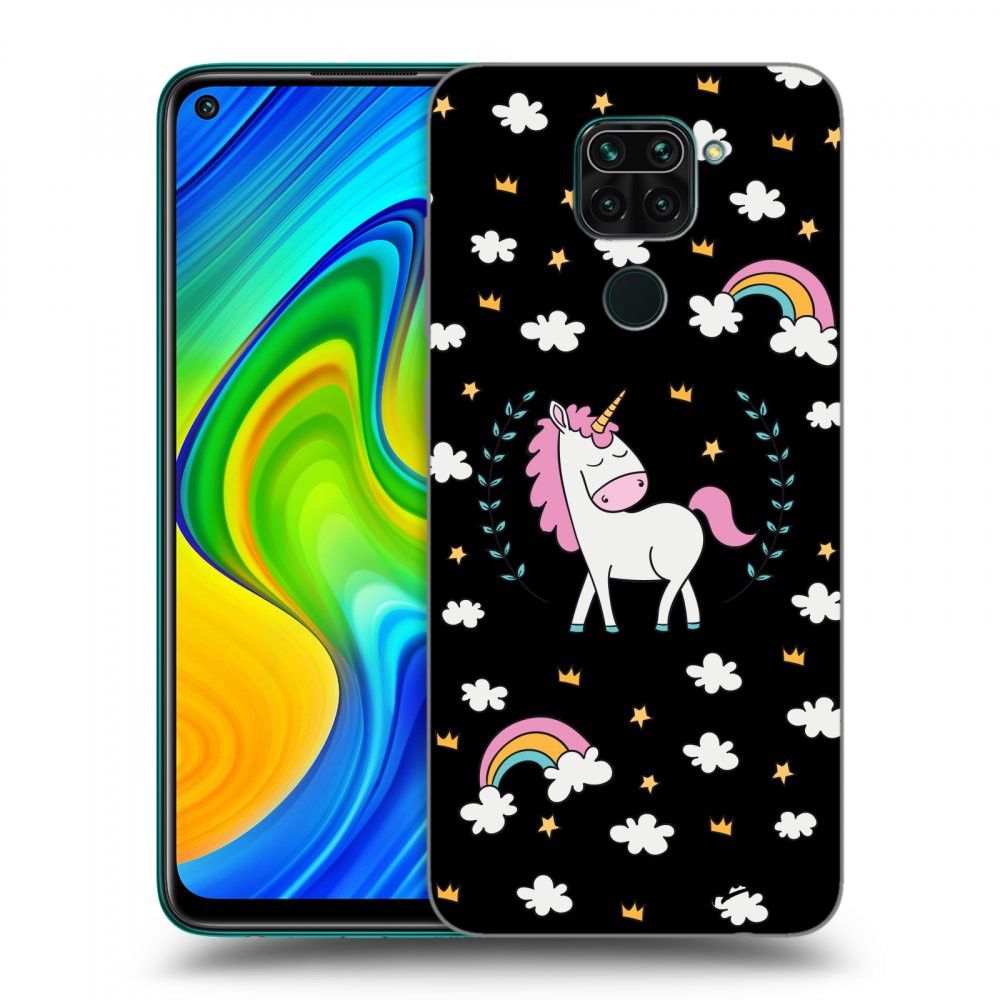 Picasee ULTIMATE CASE Xiaomi Redmi Note 9 - készülékre - Unicorn star heaven