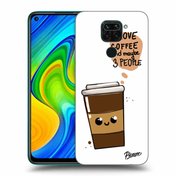 Szilikon tok erre a típusra Xiaomi Redmi Note 9 - Cute coffee