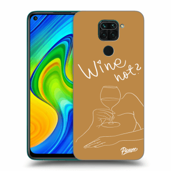 Szilikon tok erre a típusra Xiaomi Redmi Note 9 - Wine not