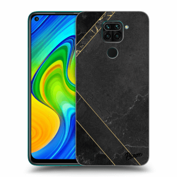 Szilikon tok erre a típusra Xiaomi Redmi Note 9 - Black tile