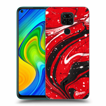 Szilikon tok erre a típusra Xiaomi Redmi Note 9 - Red black