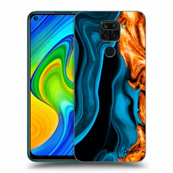 Szilikon tok erre a típusra Xiaomi Redmi Note 9 - Gold blue