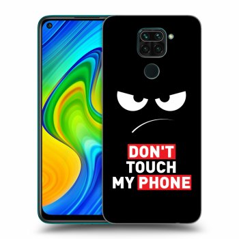 Szilikon tok erre a típusra Xiaomi Redmi Note 9 - Angry Eyes - Transparent