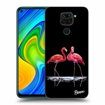 Szilikon tok erre a típusra Xiaomi Redmi Note 9 - Flamingos couple