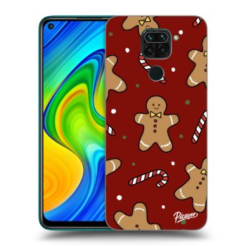 Picasee fekete szilikon tok az alábbi mobiltelefonokra Xiaomi Redmi Note 9 - Gingerbread 2