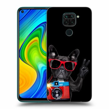 Szilikon tok erre a típusra Xiaomi Redmi Note 9 - French Bulldog