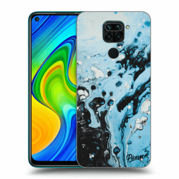 Szilikon tok erre a típusra Xiaomi Redmi Note 9 - Organic blue