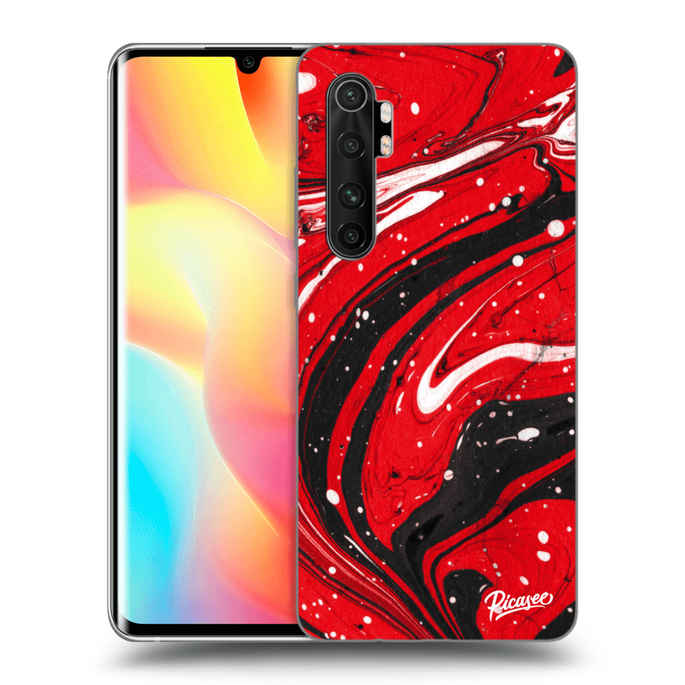 Picasee ULTIMATE CASE Xiaomi Mi Note 10 Lite - készülékre - Red black