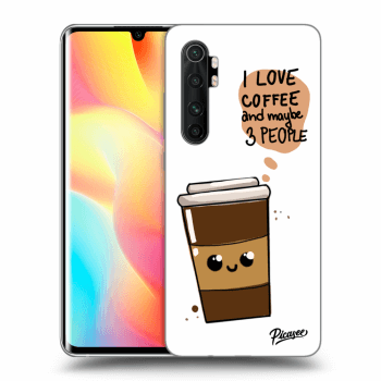 Szilikon tok erre a típusra Xiaomi Mi Note 10 Lite - Cute coffee