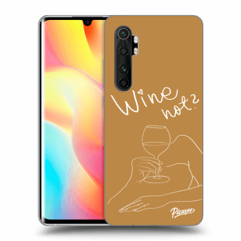 Szilikon tok erre a típusra Xiaomi Mi Note 10 Lite - Wine not