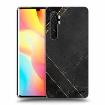 Szilikon tok erre a típusra Xiaomi Mi Note 10 Lite - Black tile