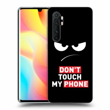 Szilikon tok erre a típusra Xiaomi Mi Note 10 Lite - Angry Eyes - Transparent